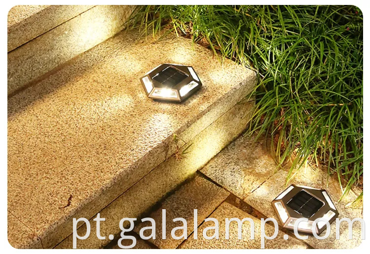Luzes de jardim de LEDs duráveis movidos a solar